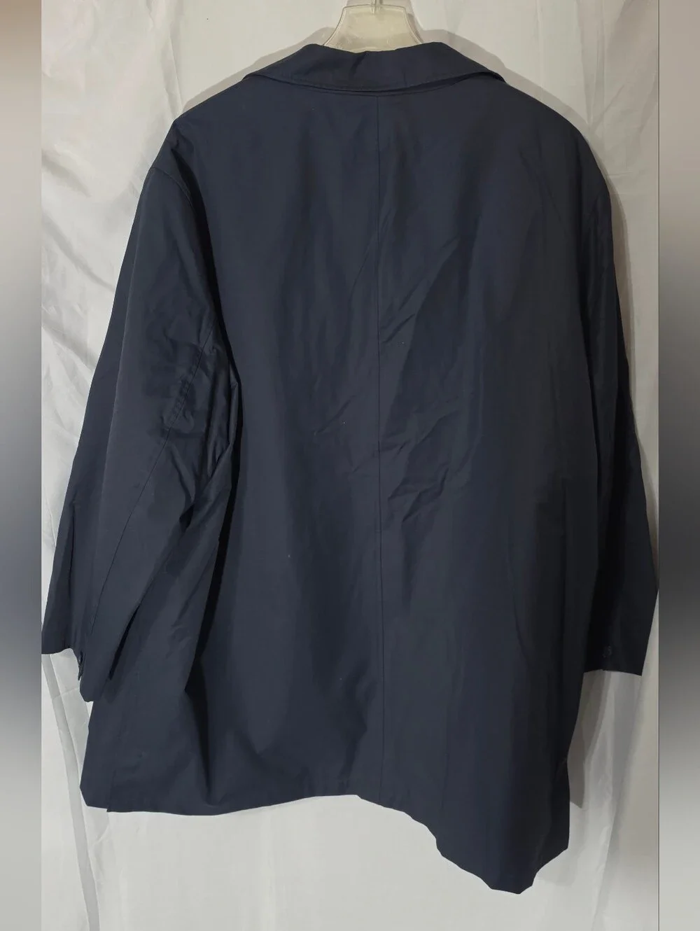 Ralph Lauren Navy Quilted-Lined Pea Coat
